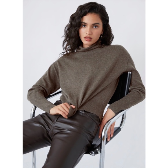 Aritzia Sweaters - Wilfred | Cyprie Turtleneck Sweater Size Small Merino Wool Aritzia